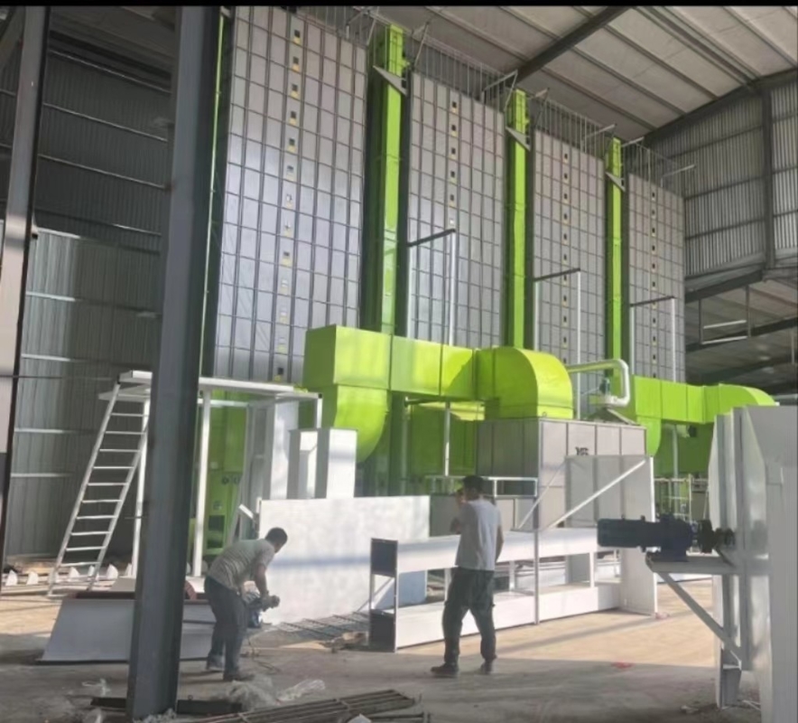 120 ton per partij van lage krakingsnelheid, uniforme, sneldrogende graandroger
