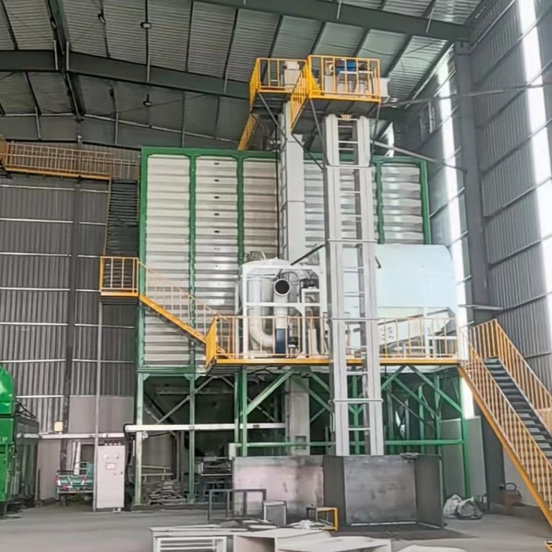 100 ton hoge afdichting, lange levensduur, kleine oppervlakte maïs- en staal silo