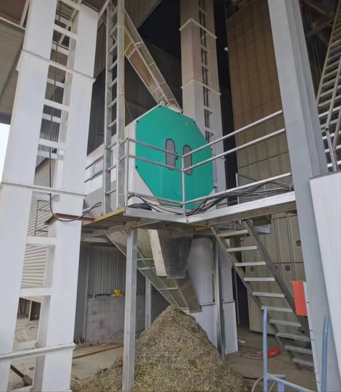 Drum rijstverwerkingsmachine Precleaner voor graandrogerij met 30 ton/uur