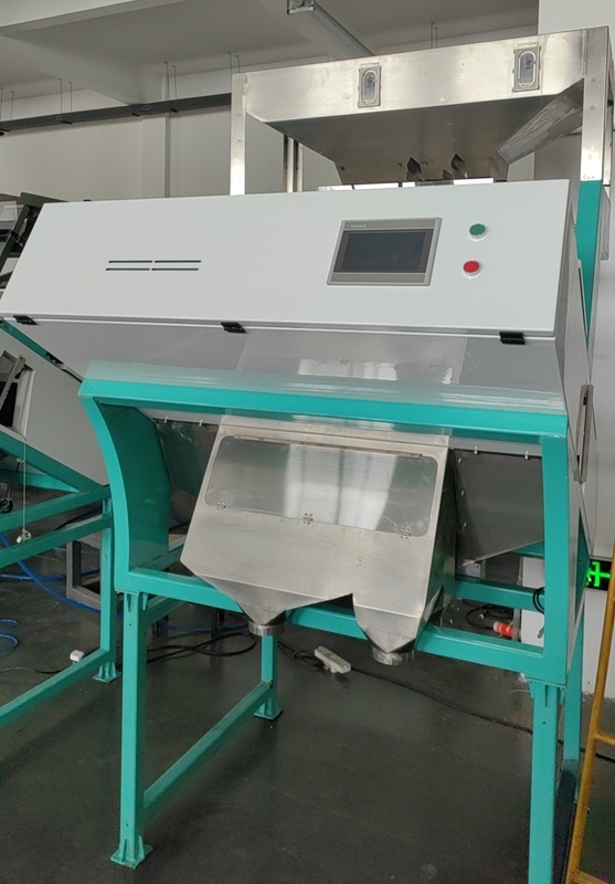 2 Chutes Rood Rijst Kleur Sorter Met Hoge Resolutie CCD Camera's