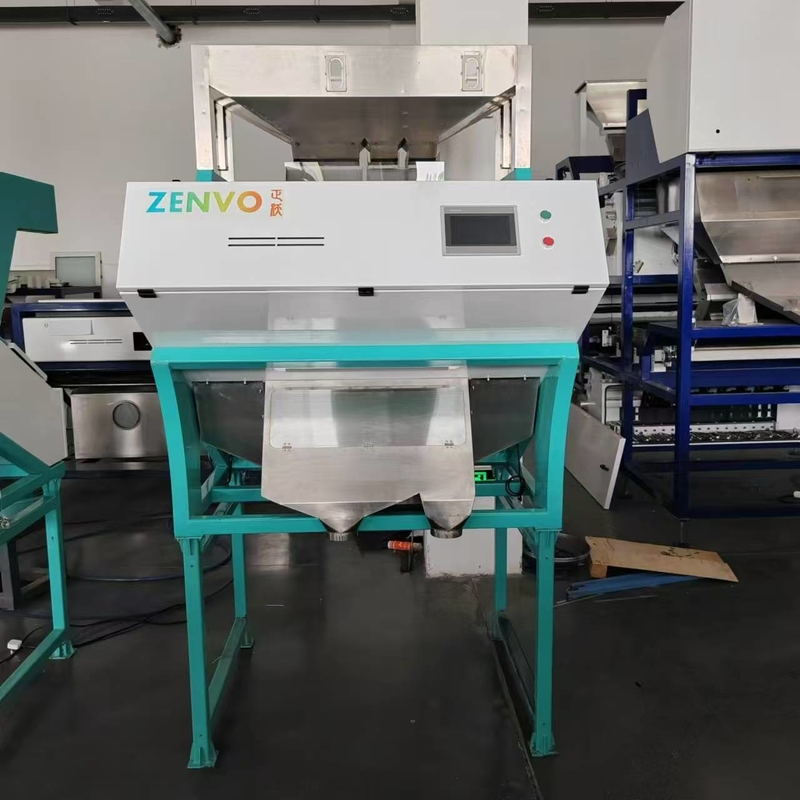 2 Chutes Rijs kleur sorter met hoge resolutie CCD-camera's