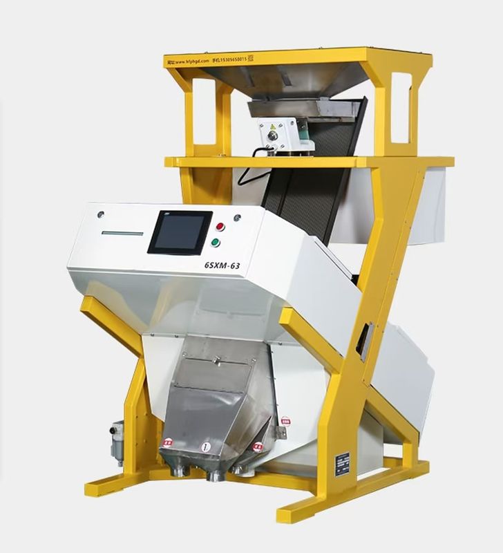 0.5-3 ton per uur Hoog nauwkeurige Kleine pinda CCD kleur sorteermachine