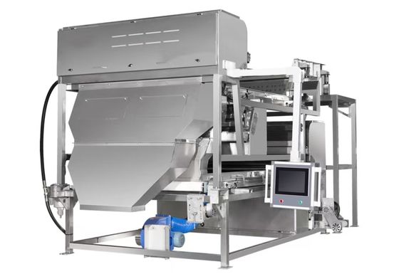 6-8 ton per uur enkellagig spoor-erts kleur sorteren machine
