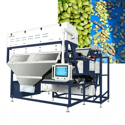 Edamame-kleurensorteerder van het rupstype 180 - Hoge capaciteit en lage breuk.