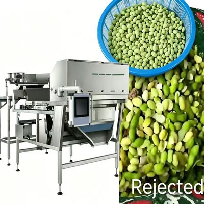 Bandtype Bevroren Edamame Kleuren sorteerder - Lage breuk, hoge nauwkeurigheid, zelflerend.
