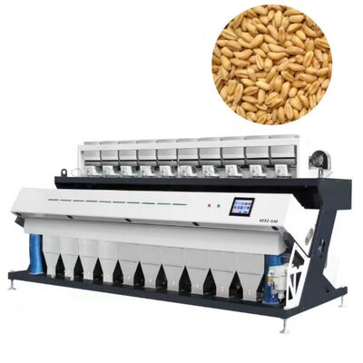 10-Chute 20 T/H High-Resolution Cereal Grain Color Sorter voor tarwe, maïs en granen.