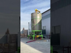 Efficiënte en snelle 12 ton mobiele maïsdroger.